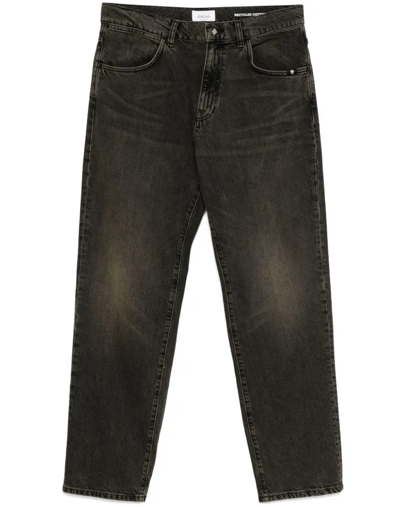 Amish James Jeans - Schwarz Schwarz