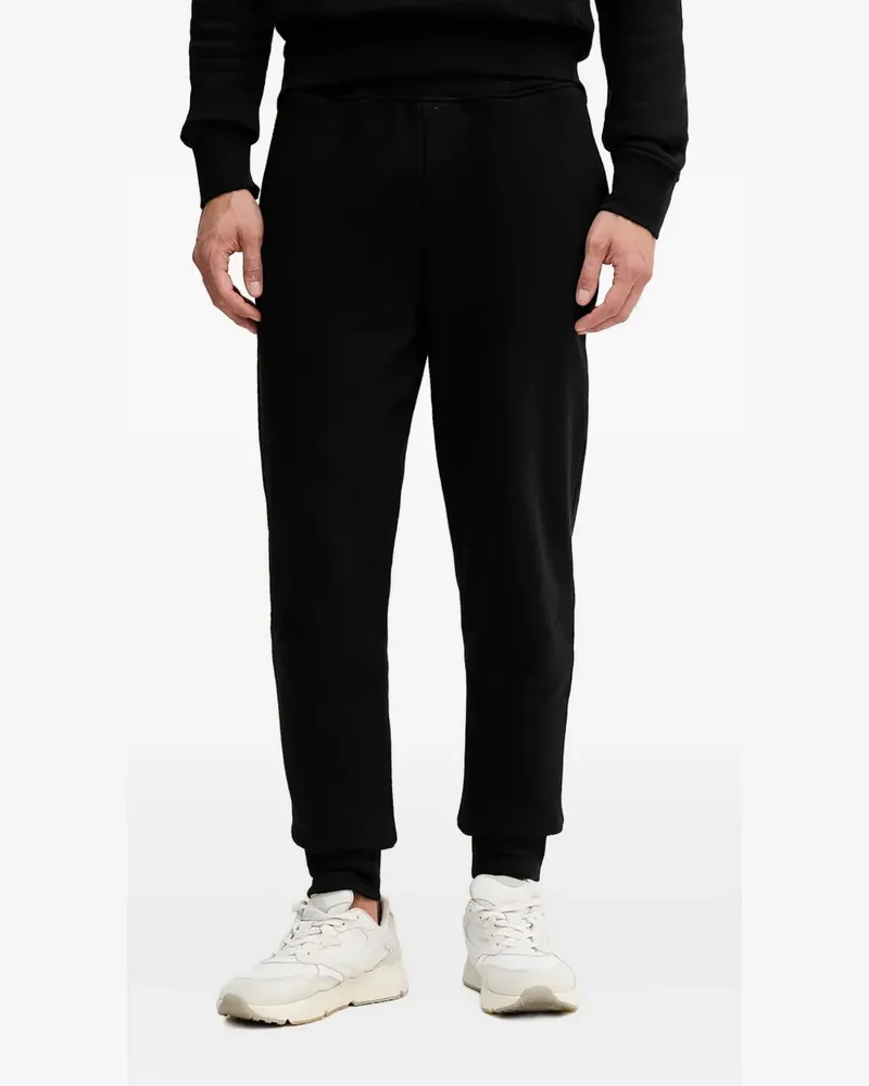 Trussardi Jogginghose mit Logo-Stickerei - Schwarz Schwarz