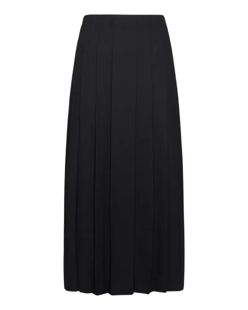 Elena Mirò pleated long skirt - Schwarz Schwarz