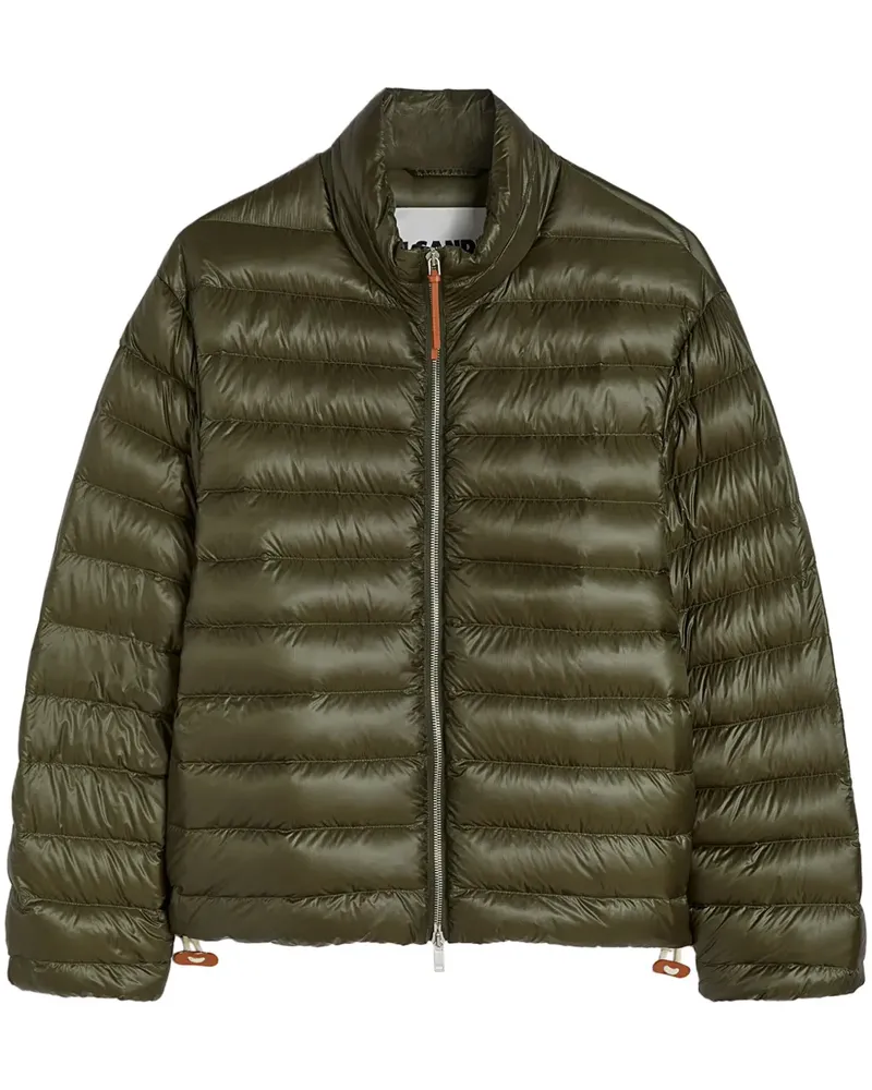 Jil Sander Gesteppte Jacke - Grün Grün