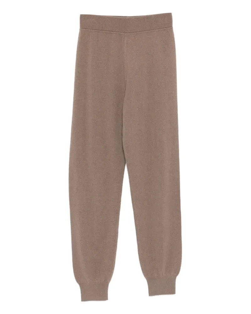 Joseph Gerippte Strickhose - Braun Braun
