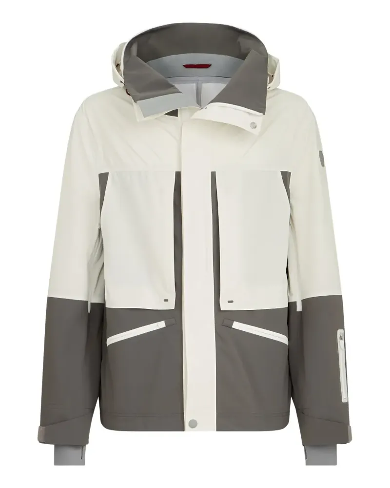 Brunello Cucinelli Mountain Performance Jacke aus kaschiertem Taft - Nude Nude