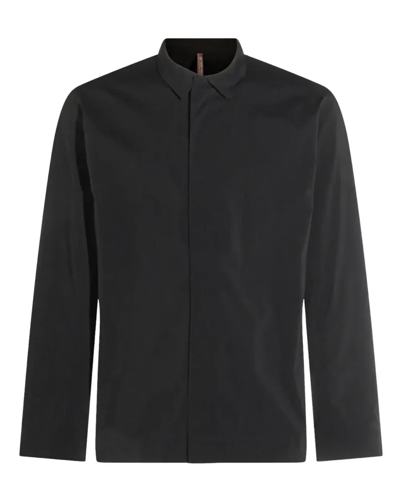 Arc'teryx Langärmeliges Metry Hemd - Schwarz Schwarz