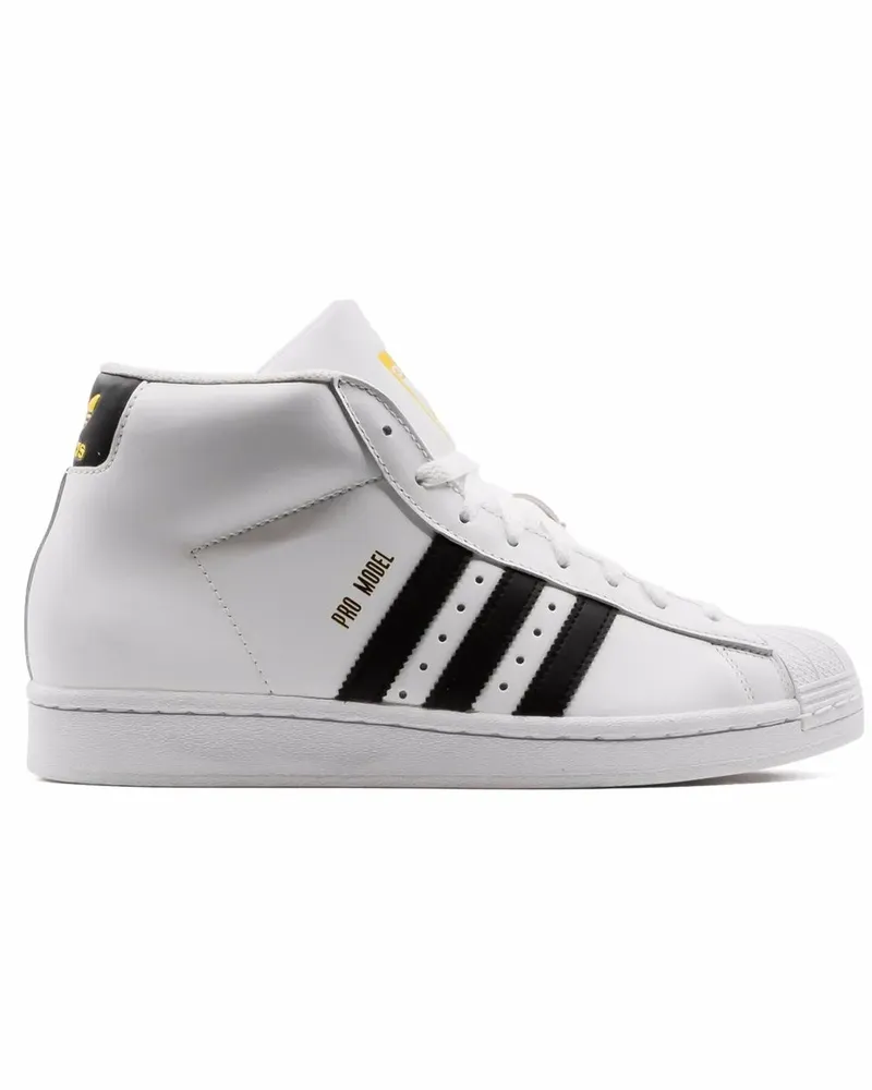 adidas Pro Model High-Top-Sneakers - Weiß Weiß