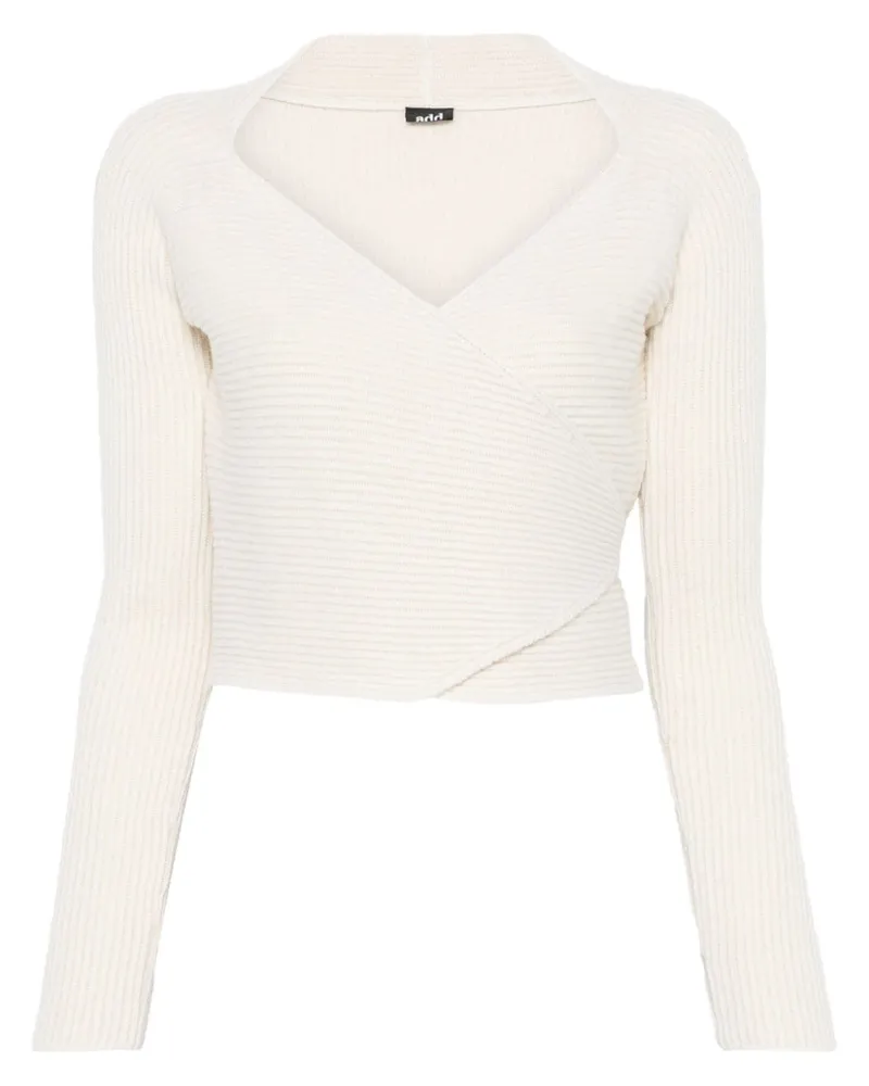 ADD Gewickelter Cardigan - Nude Nude