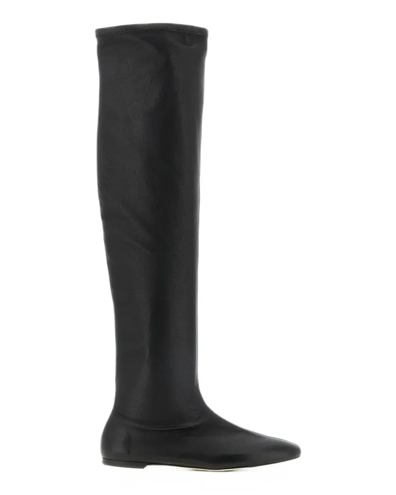 Totême stretch nappa-leather boots - Schwarz Schwarz