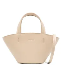 Patrizia Pepe Kleine Minimal City Handtasche Nude