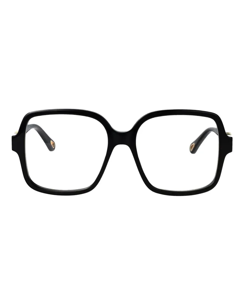 Chloé oversized-frame glasses - Schwarz Schwarz