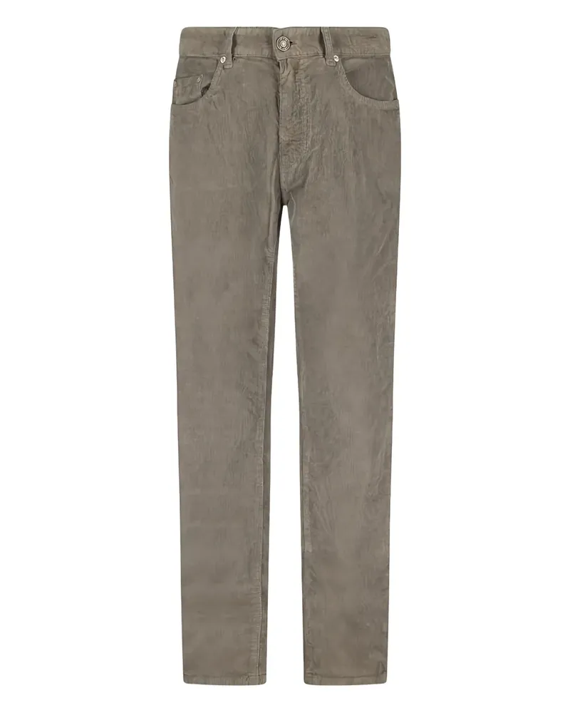 PT TORINO Hose aus Cord - Grau Grau