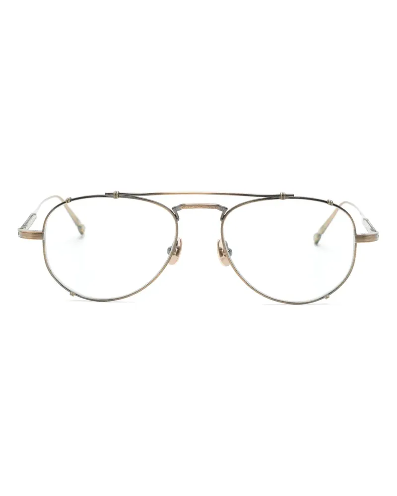 MATSUDA Klassische Pilotenbrille - Gold Gold