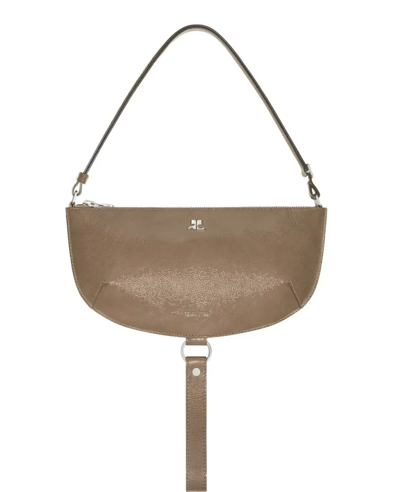 Courrèges Holy Eclipse Schultertasche - Braun Braun