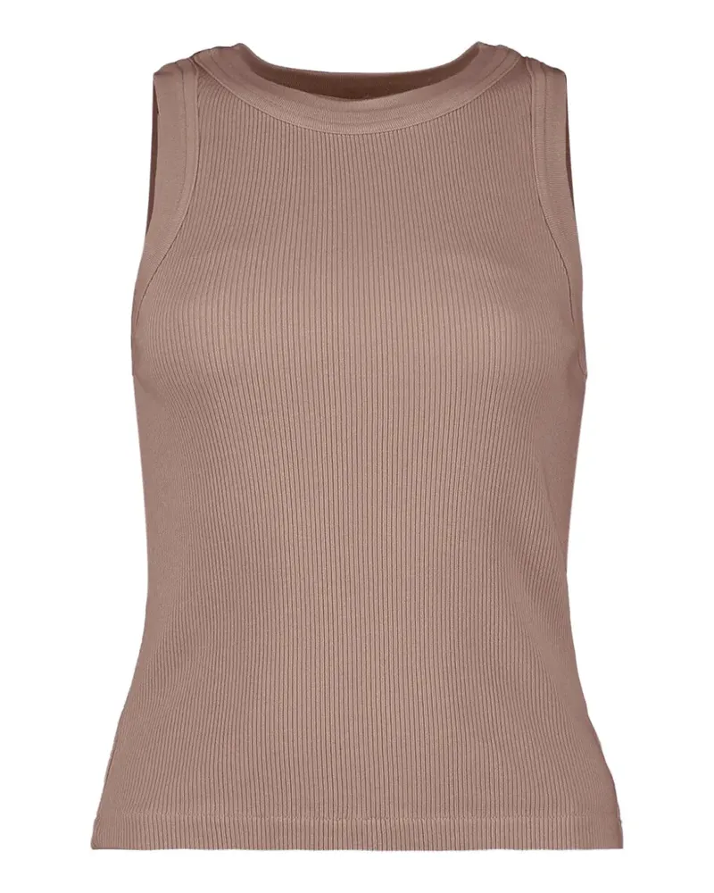 Citizens of humanity Geripptes Racerback-Trägershirt - Braun Braun
