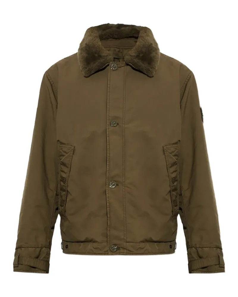 Stone Island 4100028 David-TC S.I Ghost Jacke - Grün Grün
