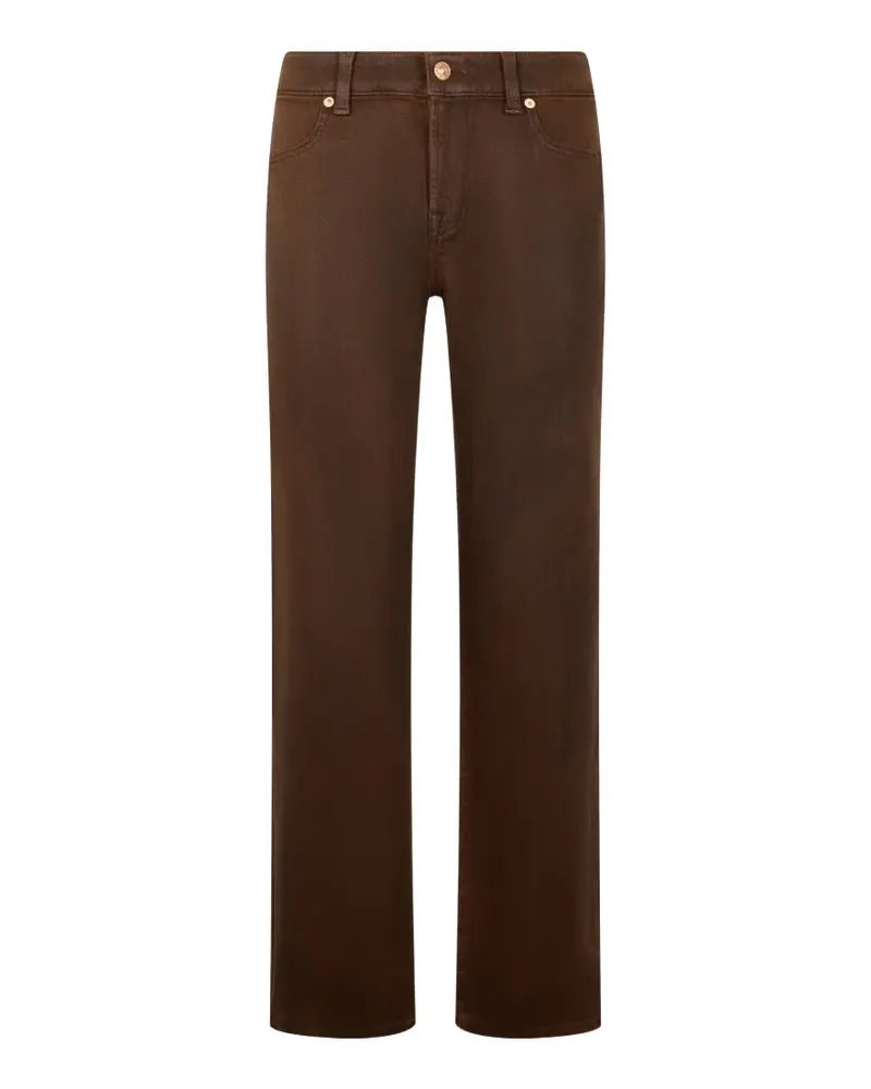 7 for all mankind Calie Straight jeans - Braun Braun