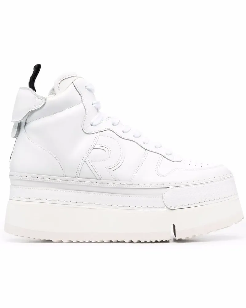 R13 Klobige Sneakers - Weiß Weiß