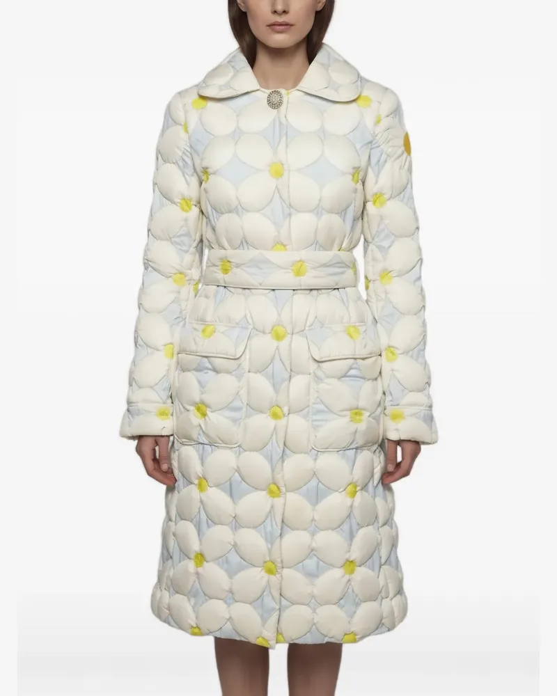 Moncler padded coat - Weiß Weiß