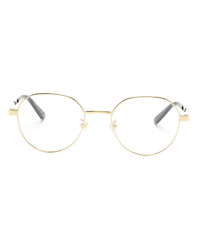 Gucci Brille mit rundem Gestell - Gold Gold