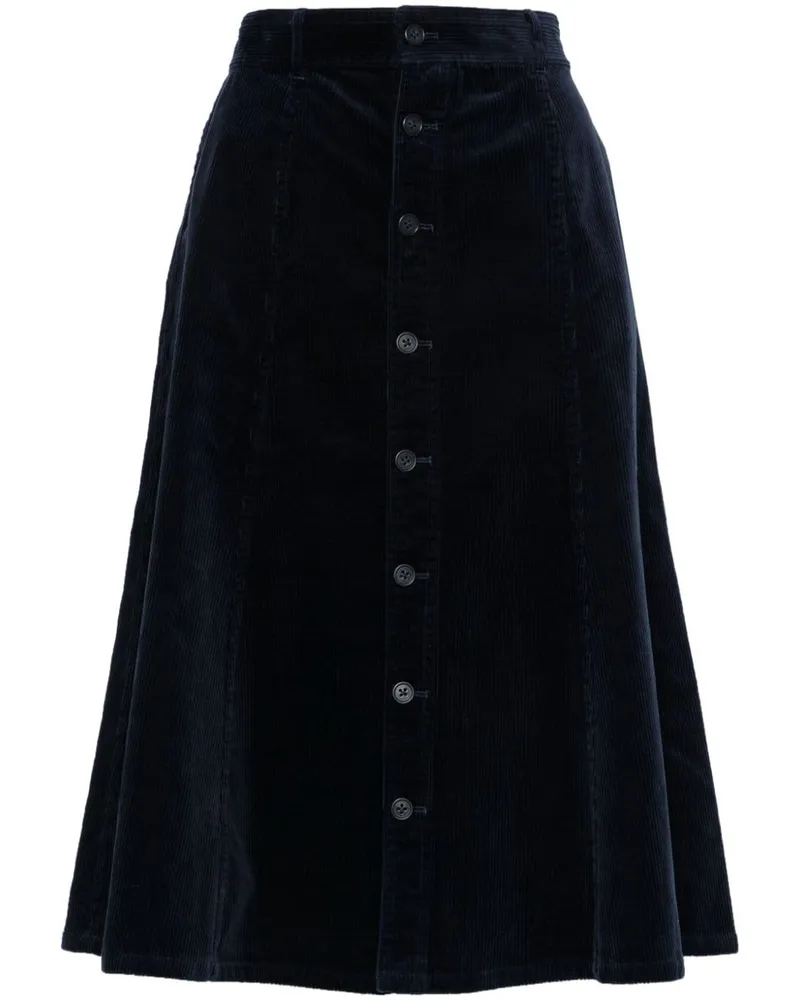 Ralph Lauren Cord-Midirock - Blau Blau