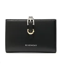 Givenchy Portemonnaie mit Logo Schwarz