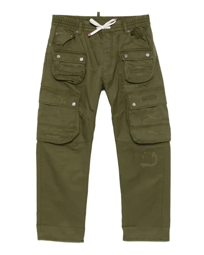 Dsquared2 Kawaii pocket drawstring trousers - Grün Grün