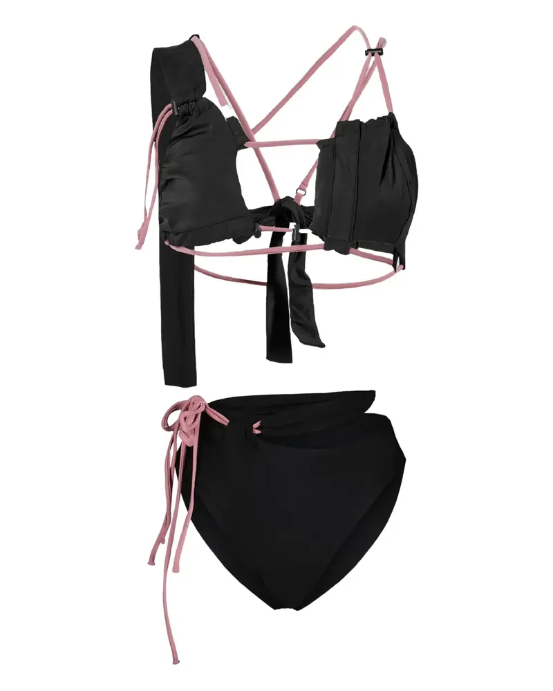 OTTOLINGER Bikini mit mehreren Riemen - Schwarz Schwarz