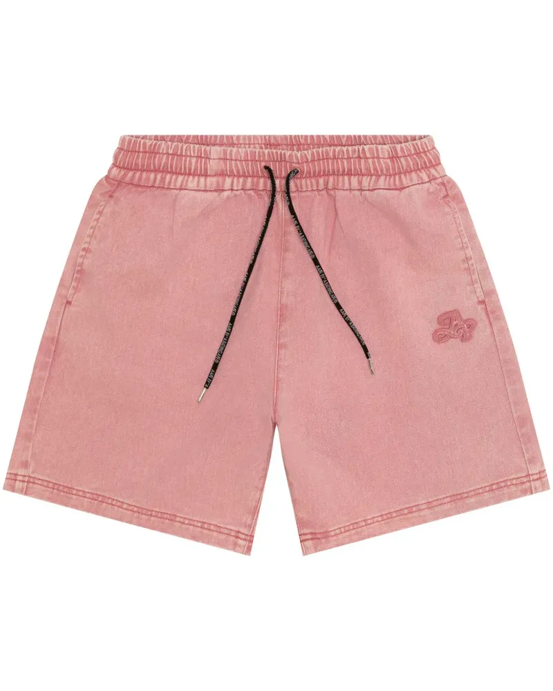 BAPE Shorts mit Logo-Stickerei - Rosa Rosa
