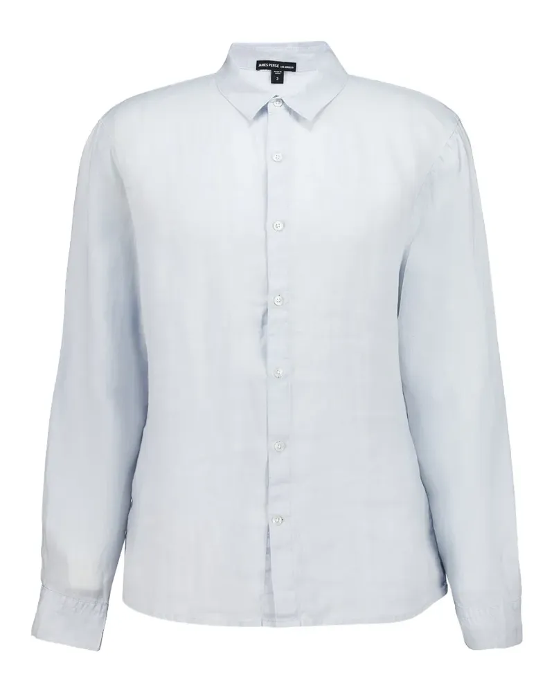 James Perse long-sleeve shirt - Blau Blau