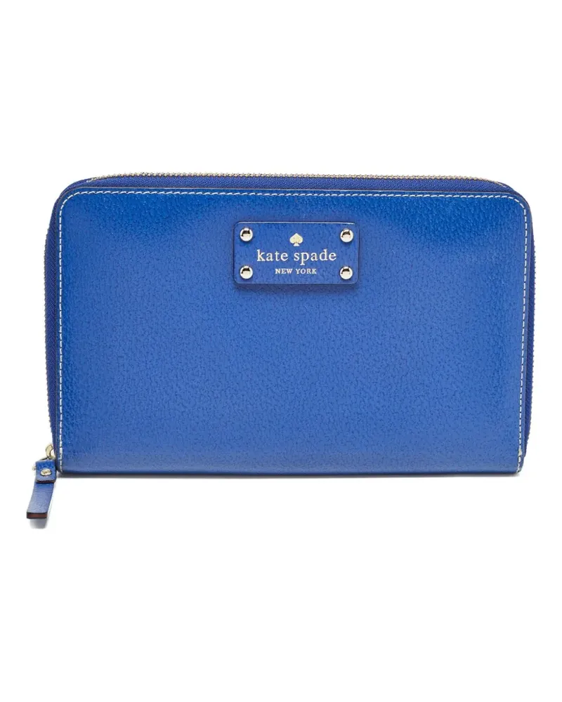 Kate Spade Klassisches Portemonnaie - Blau Blau