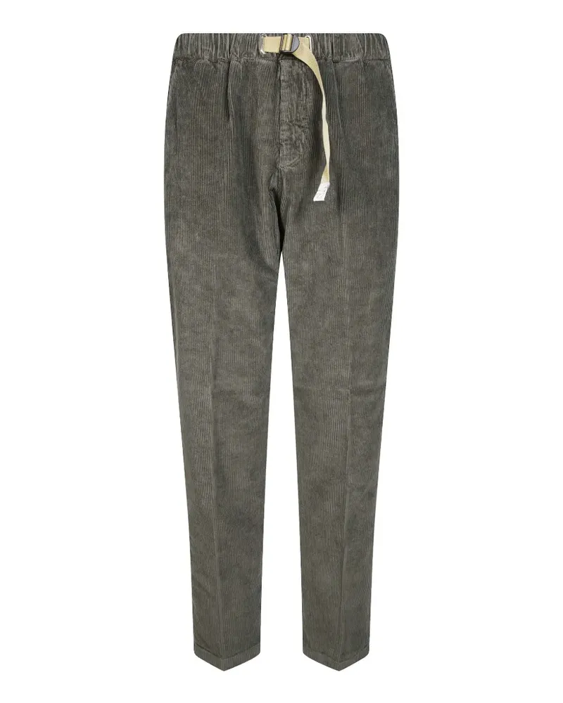 PLAN C Cordhose mit Gürtel - Grau Grau