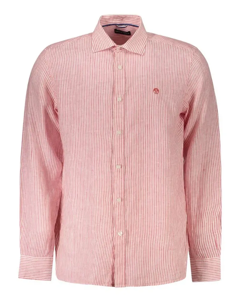 North Sails striped linen shirt - Rosa Rosa