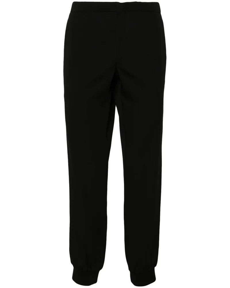 Prada Tapered-Hose mit Kordelzug Schwarz