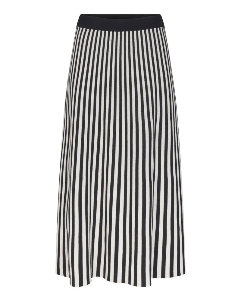 Simon Miller Gestreifter Clancy Midirock - Schwarz Schwarz