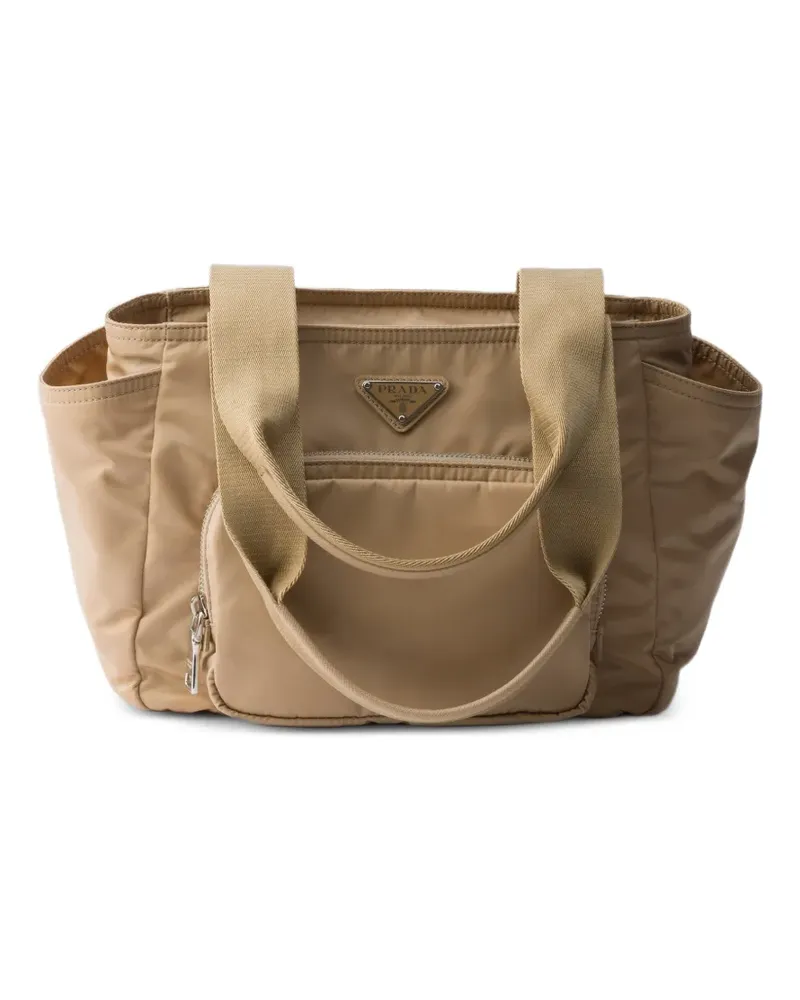 Prada Re-Nylon Shopper - Nude Nude