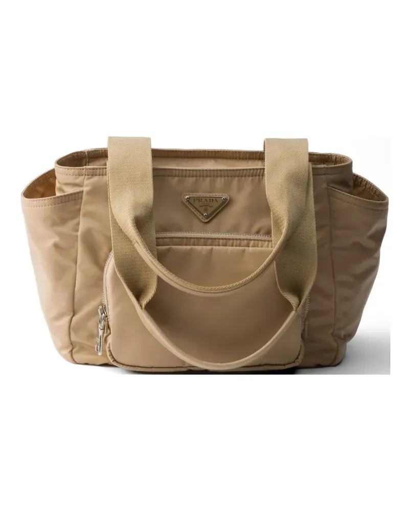 Prada Re-Nylon tote bag - Nude Nude