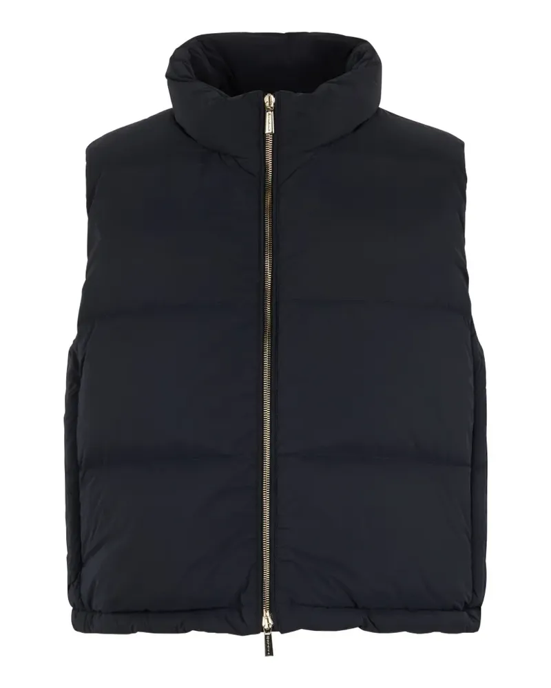 MOORER padded sleeveless gilet - Blau Blau