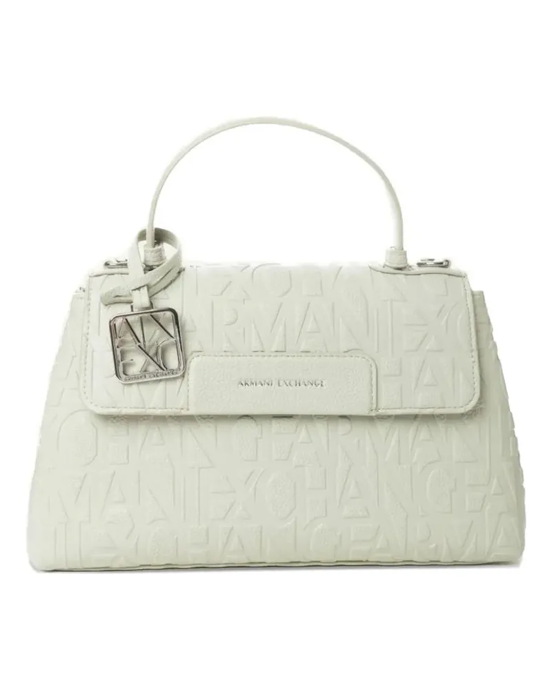 Armani Exchange Tasche mit Logo-Prägung - Grau Grau