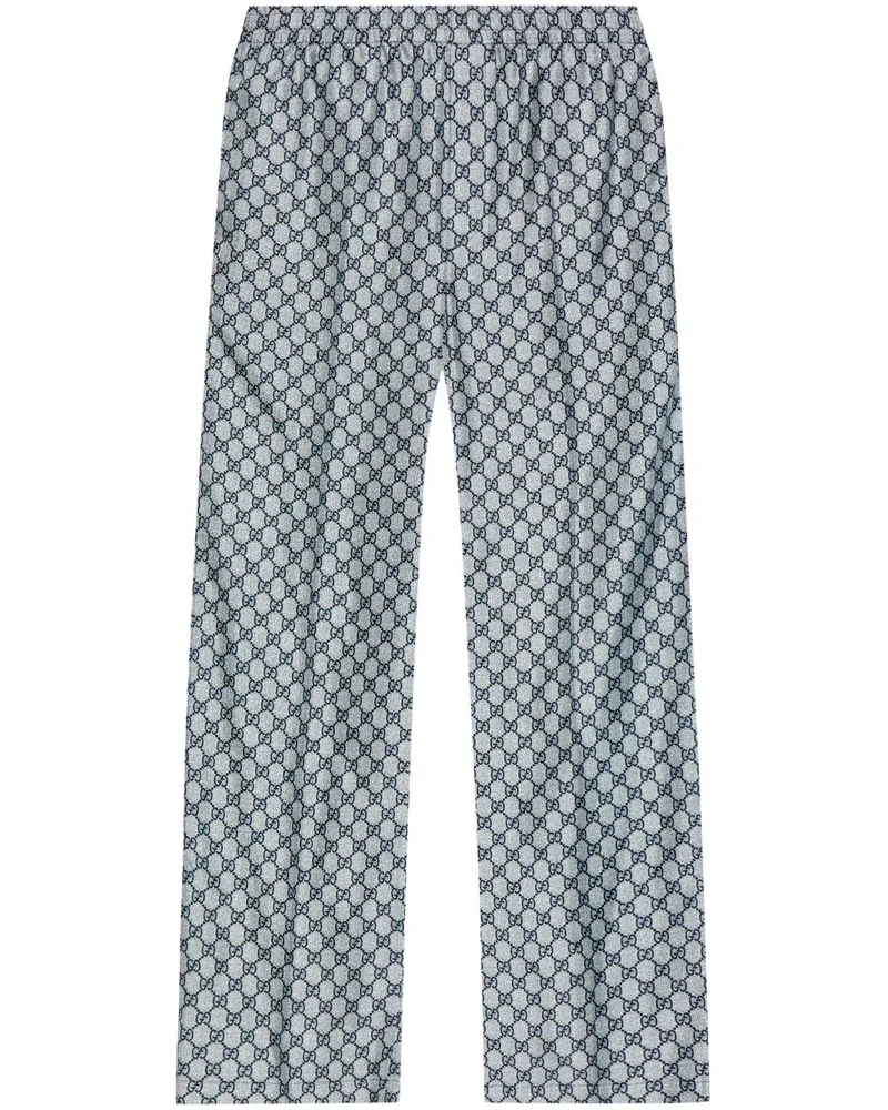 Gucci Hose mit GG - Blau Blau