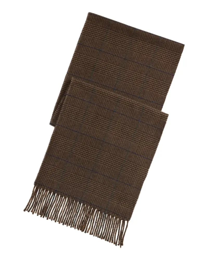 Ralph Lauren Schal mit Prince-of-Wales-Karomuster - Braun Braun