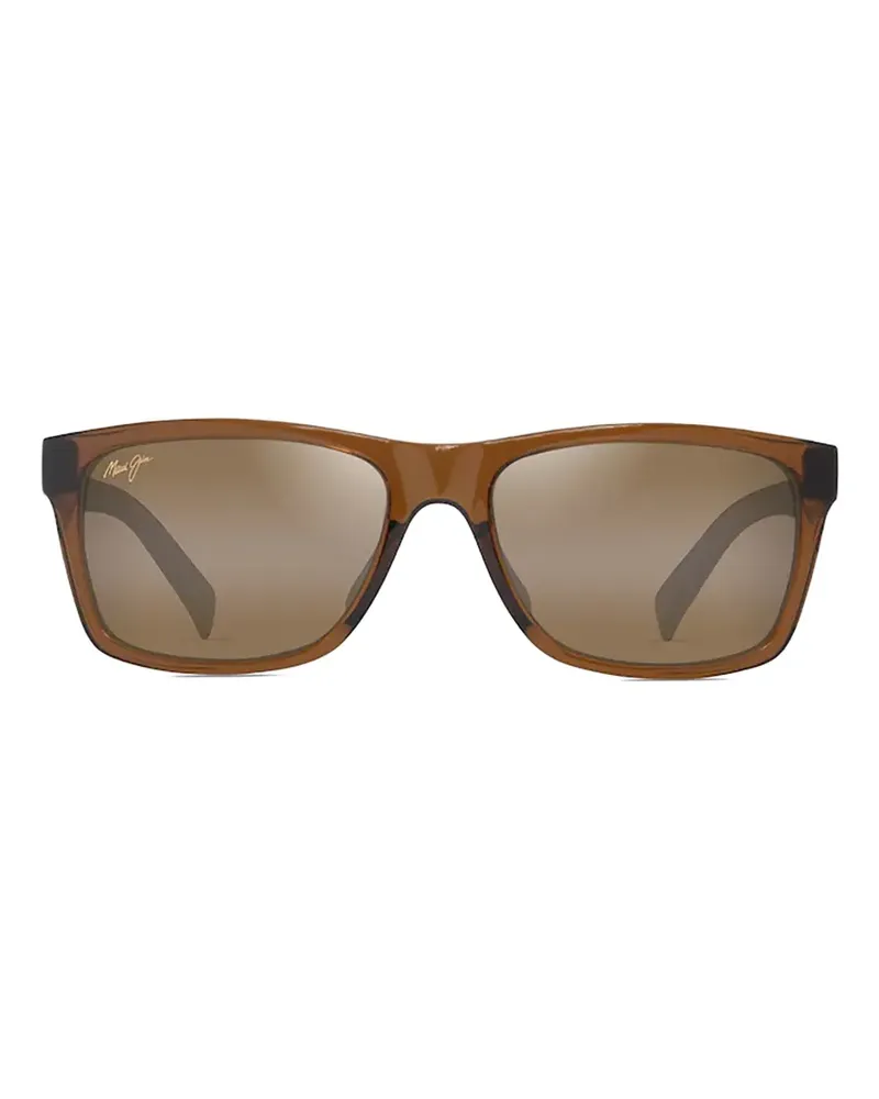 Maui Jim Kowelo rectangle-frame sunglasses - Braun Braun