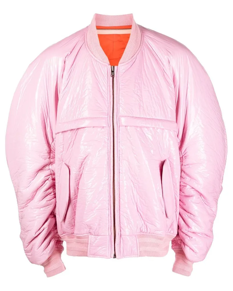 Walter van Beirendonck Cercle Bomberjacke Rosa