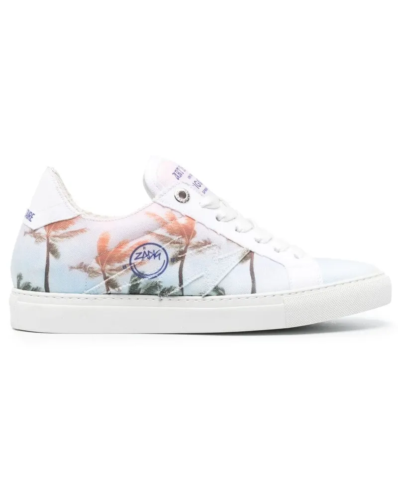 Zadig & Voltaire Klassische Sneakers - Weiß Weiß