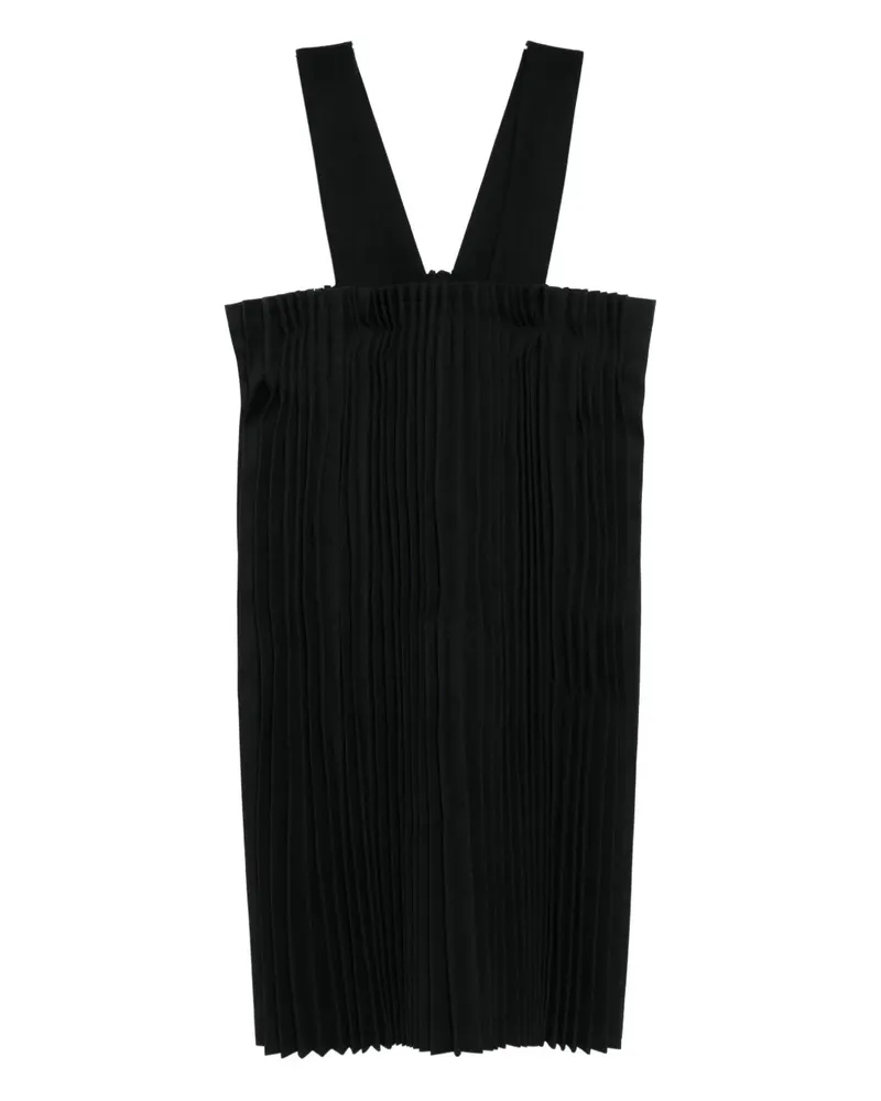 Comme des Garçons pleated dress - Schwarz Schwarz