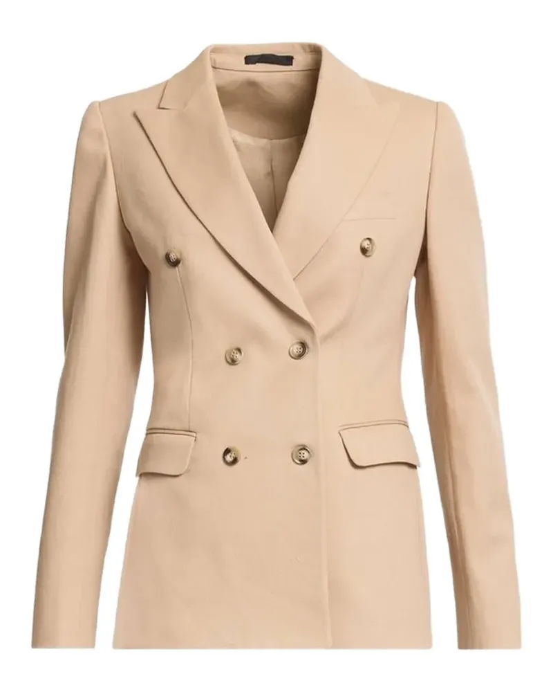 Elie Saab Doppelreihiger Blazer - Nude Nude