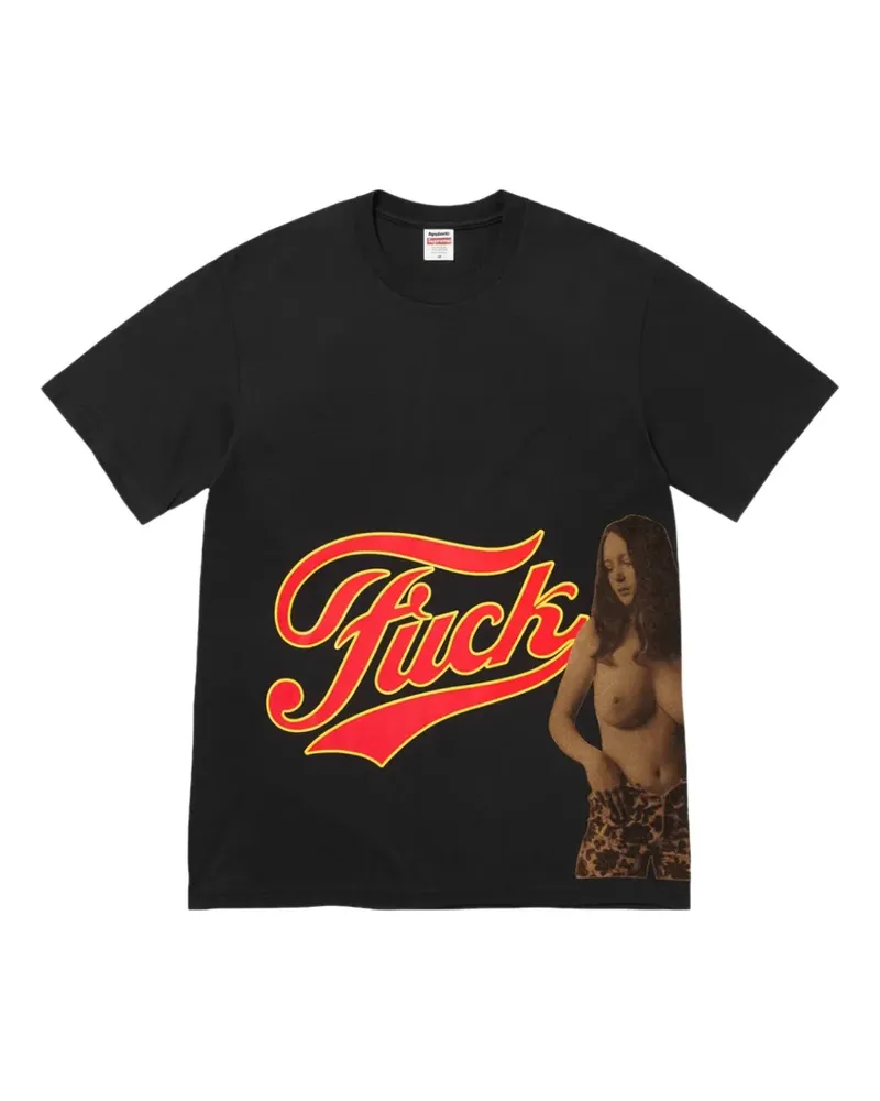 Supreme Being x Hysteric Glamour graphic-print T-shirt - Schwarz Schwarz