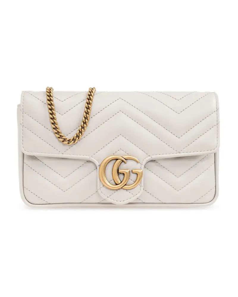 Gucci GG Marmont Mini-Tasche - Grau Grau