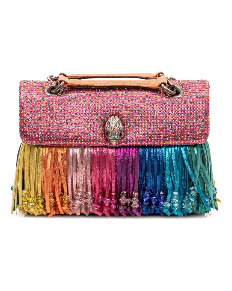 Kurt Geiger Kensington Fringe shoulder-bag - Rosa Rosa