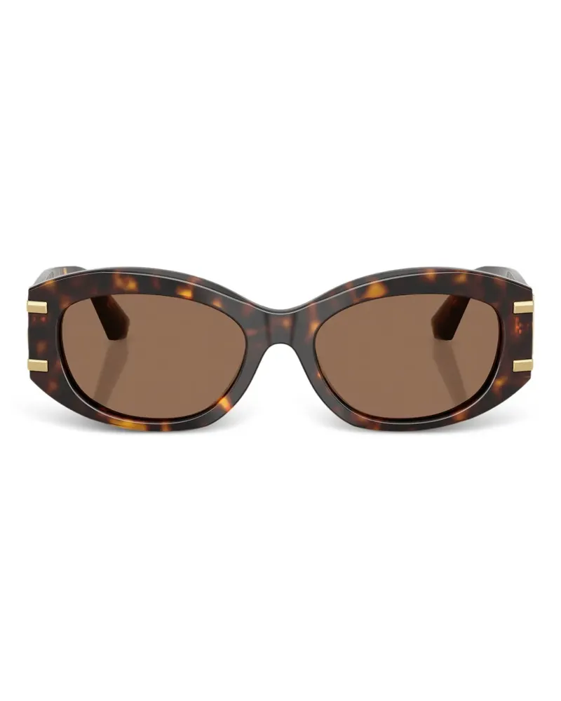 Dolce & Gabbana Logo 4509 Sonnenbrille - Braun Braun