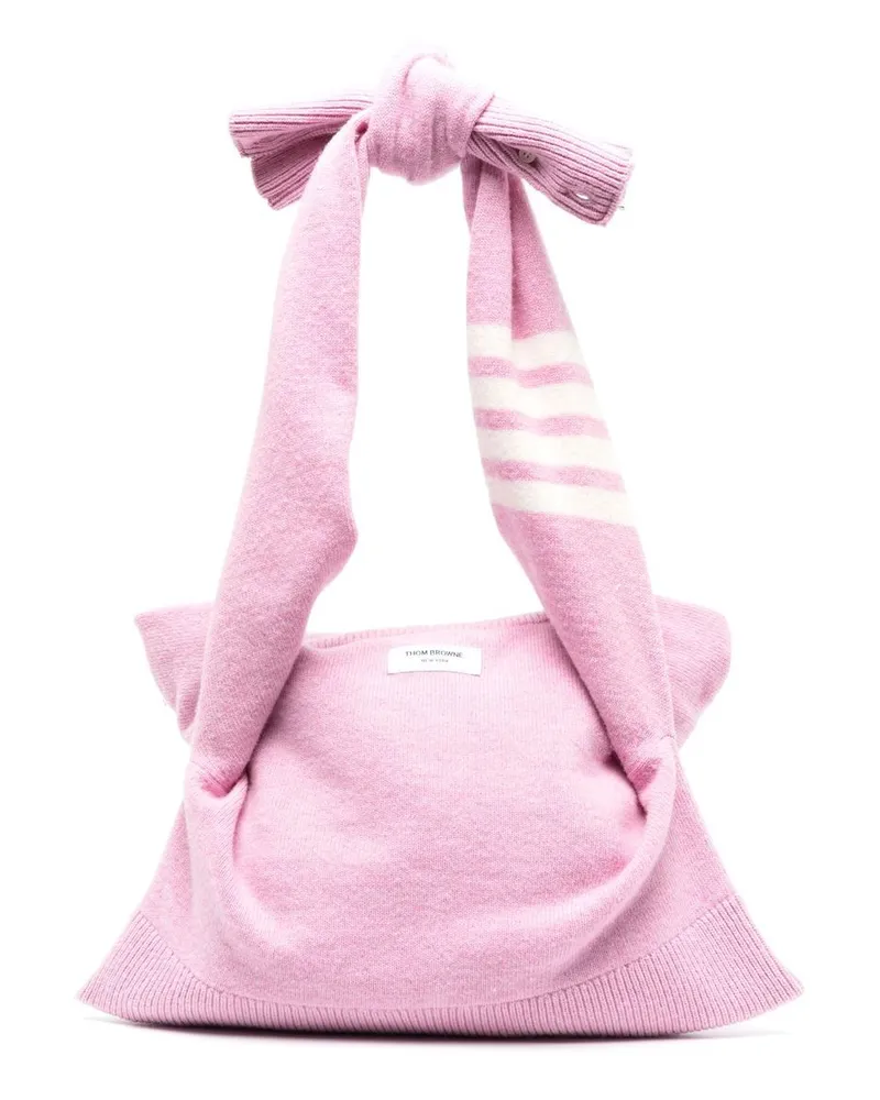 Thom Browne Shopper im Pullover-Design - Rosa Rosa
