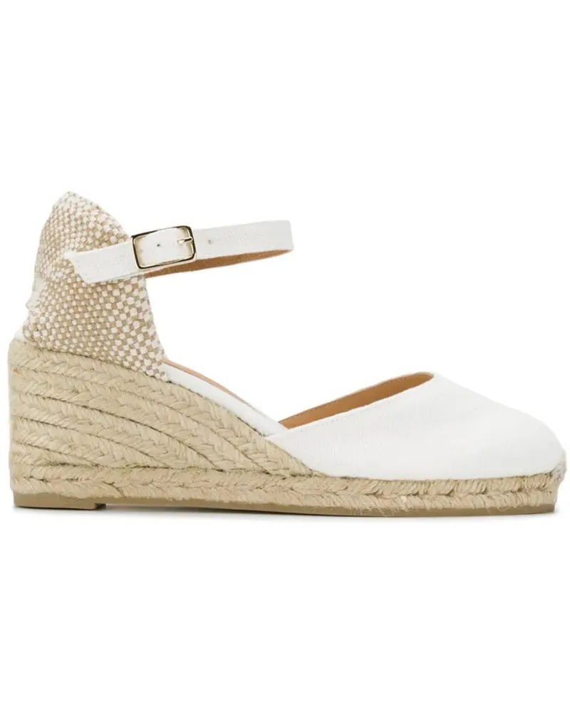 Castañer Carol' Wedge-Sandalen - Weiß Weiß
