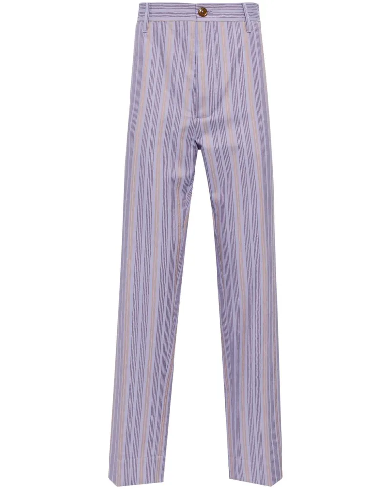 Vivienne Westwood Gestreifte Cruise Hose - Violett Violett